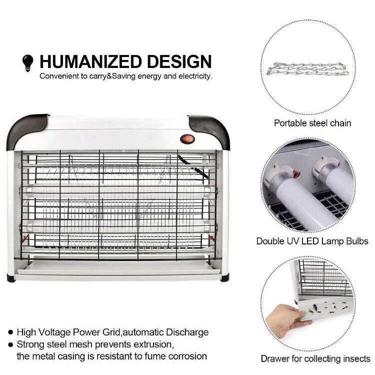 ZeroZap Home: Indoor Mosquito & Fly Zapper – Silent & Chemical-Free ...
