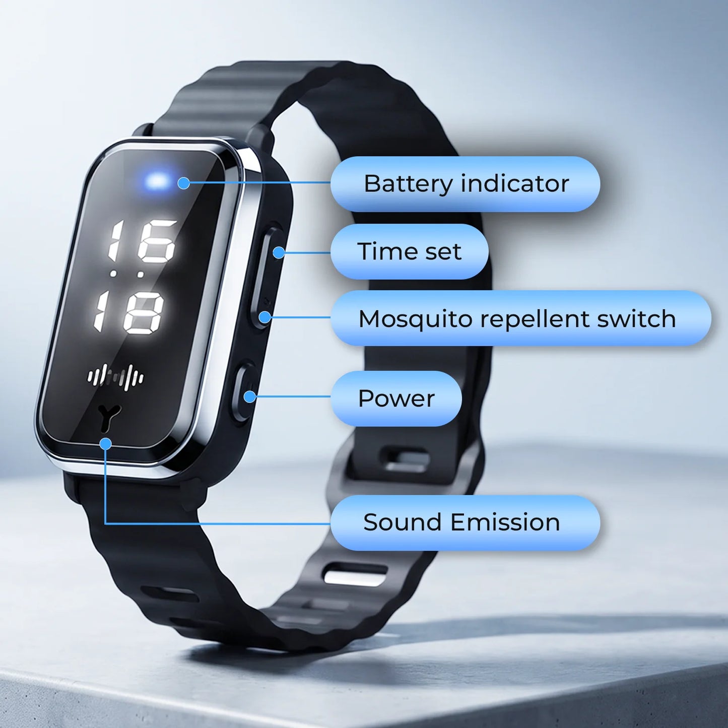 ZeroZap Ultrasonic Watch